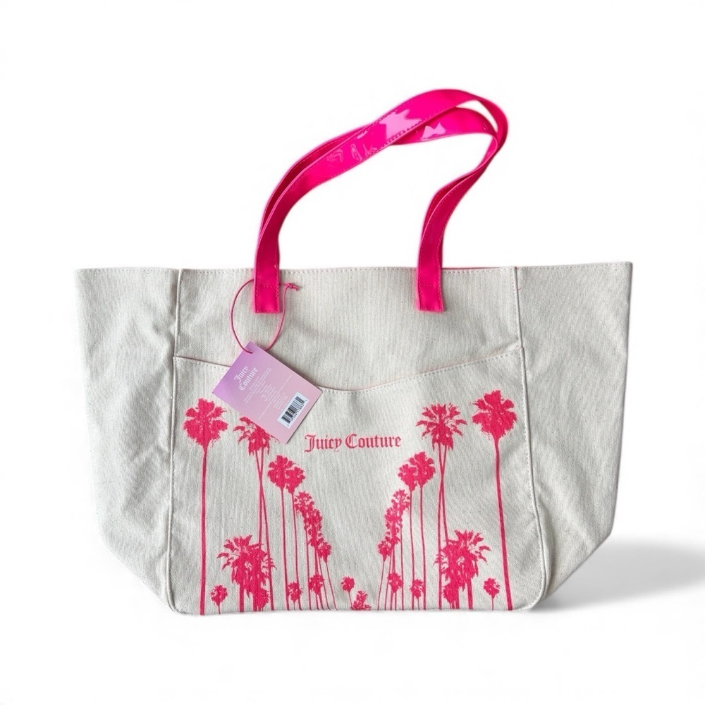 Juicy Couture Women's Canvas Tote Bag NEW